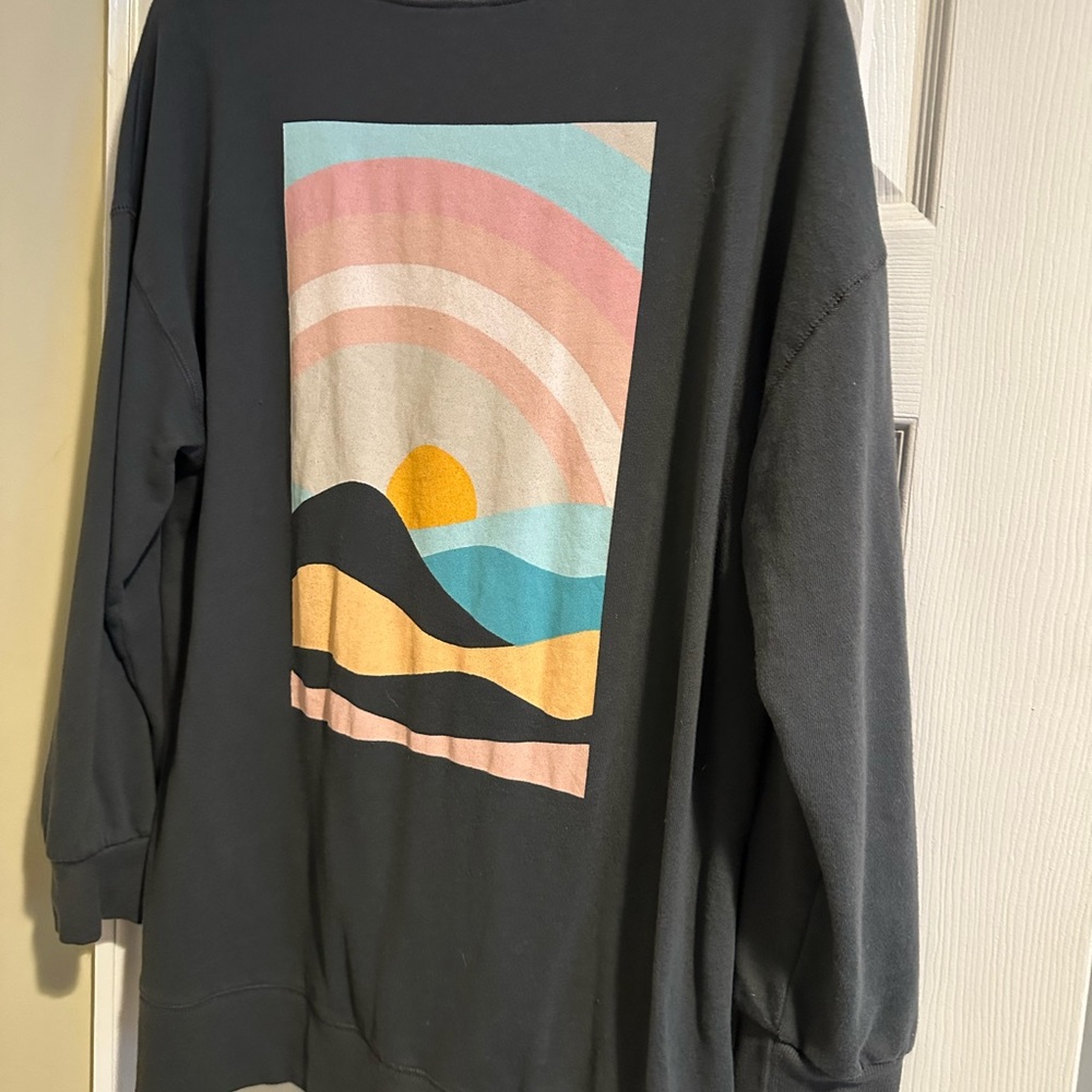 Nurtured by nature pullover
